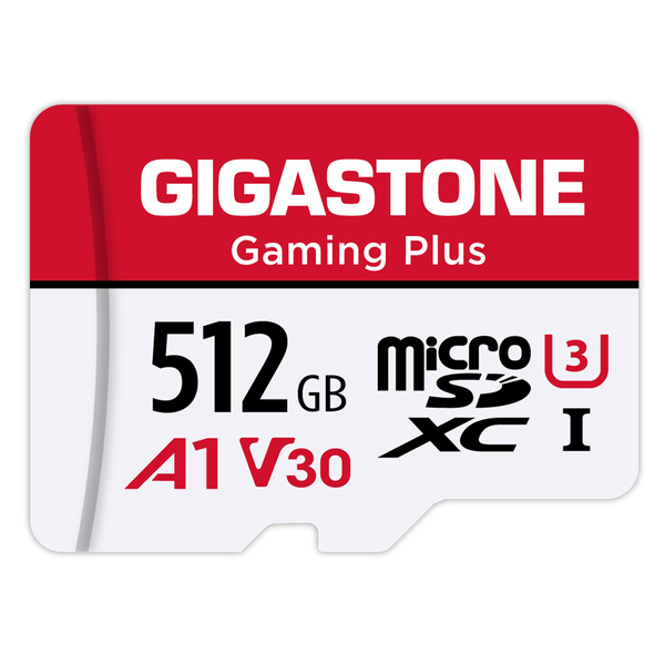 GIGASTONE(R) GS512GPMSD 512GB GMPLUS MICRO SD CRD